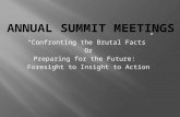 Annual Summit Meetings