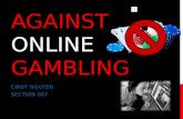 AGAINST  Online  gambling