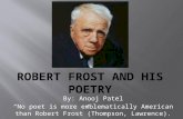 ROBERT Frost and His Poetry