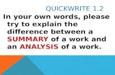 Quickwrite  1.2