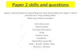 Paper 2 skills and questions