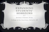 Expanding Students’ horizons