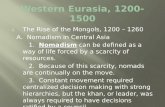 Western Eurasia, 1200- 1500