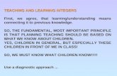 TEACHING AND LEARNING INTEGERS