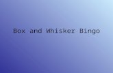 Box and Whisker Bingo