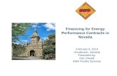 Financing for Energy Performance Contracts in Nevada