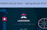 British Isles & Paris – Spring Break 2014