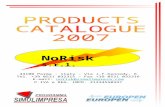 PRODUCTS CATALOGUE   2007