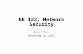 EE 122: Network Security