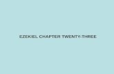 EZEKIEL CHAPTER TWENTY-THREE