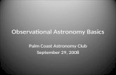Observational Astronomy Basics