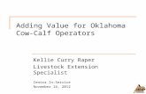 Adding Value for Oklahoma Cow-Calf Operators