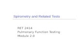 Spirometry and Related Tests