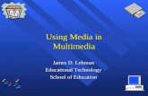 Using Media in Multimedia