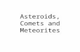Asteroids, Comets and Meteorites