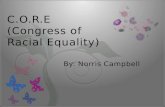 C.O.R.E (Congress of Racial Equality)