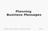 Planning  Business Messages