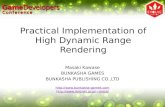 Practical Implementation of High Dynamic Range Rendering