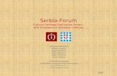 Serbia- F orum Cultural Heritage Digitization Project  with Emphasis on Semantic Indexing