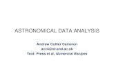 ASTRONOMICAL DATA ANALYSIS
