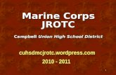 Marine Corps JROTC Campbell  Union High School District