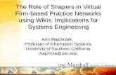 Ann Majchrzak,  Professor of Information Systems University of Southern California