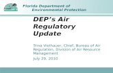 DEP’s Air Regulatory Update