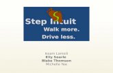 Step Intuit        Walk more. Drive less.