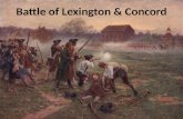 Battle of Lexington & Concord
