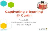 Captivating e-learning @ Curtin