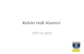 Kelvin Hall Alumni