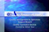 Quality Management & Operations Support Branch Quality Assurance Section