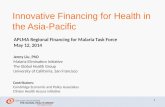 Innovative Financing for Health in the Asia-Pacific