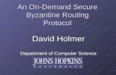 An On-Demand Secure Byzantine Routing Protocol