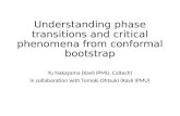 Understanding phase transitions and critical phenomena from conformal bootstrap