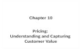 Chapter 10 Pricing:  Understanding and Capturing  Customer Value
