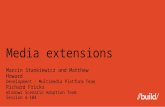 Media extensions