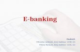 E- banking