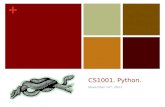 CS1001 .  Python.