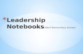 Leadership Notebooks