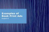 Examples of Book Print Ads