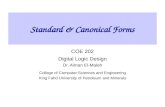 Standard & Canonical Forms
