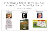 Overcoming State Barriers for a More Bike Friendly State