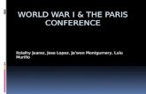 World war I & the  paris  conference