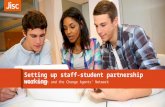 Setting up staff-student partnership working