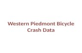 Western Piedmont Bicycle Crash Data