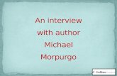 An interview with author Michael  Morpurgo