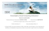 Számítási Felhő evolúció (Cloud Computing Evolution)