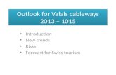 Outlook for Valais cableways 2013 – 1015