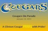 Cougars On Parade January  13,  2011